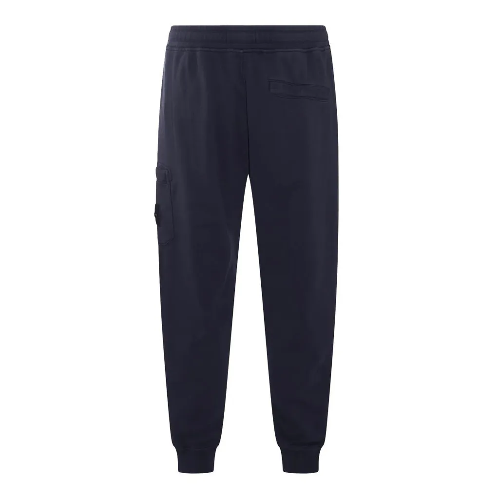 Stone Island Logo Patch Drawstring Trousers