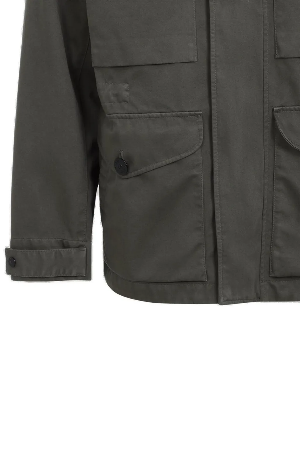 Stone Island Compass Patch Hooded Jacket