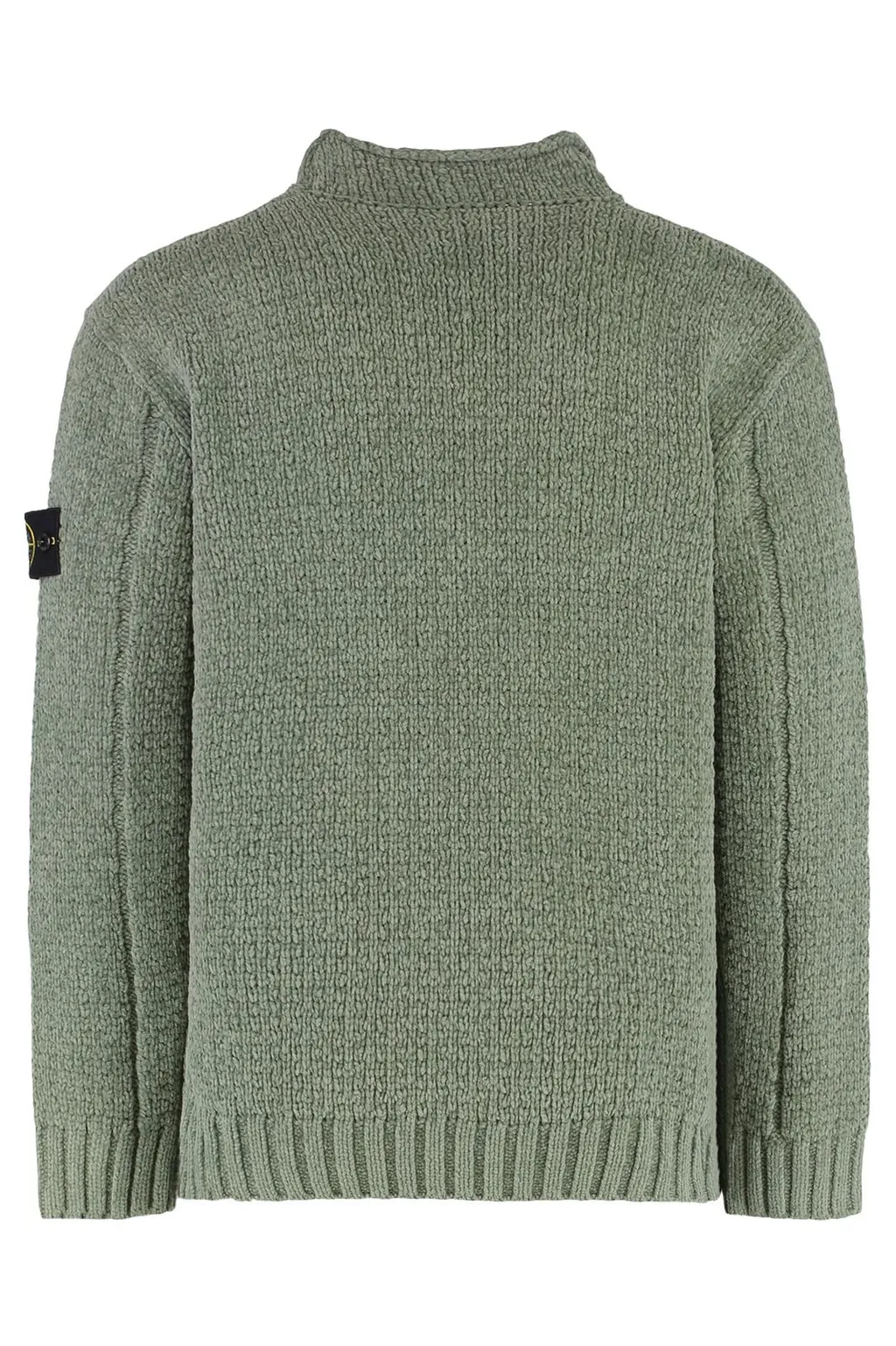 Stone Island Logo Patch Crewneck Sweater