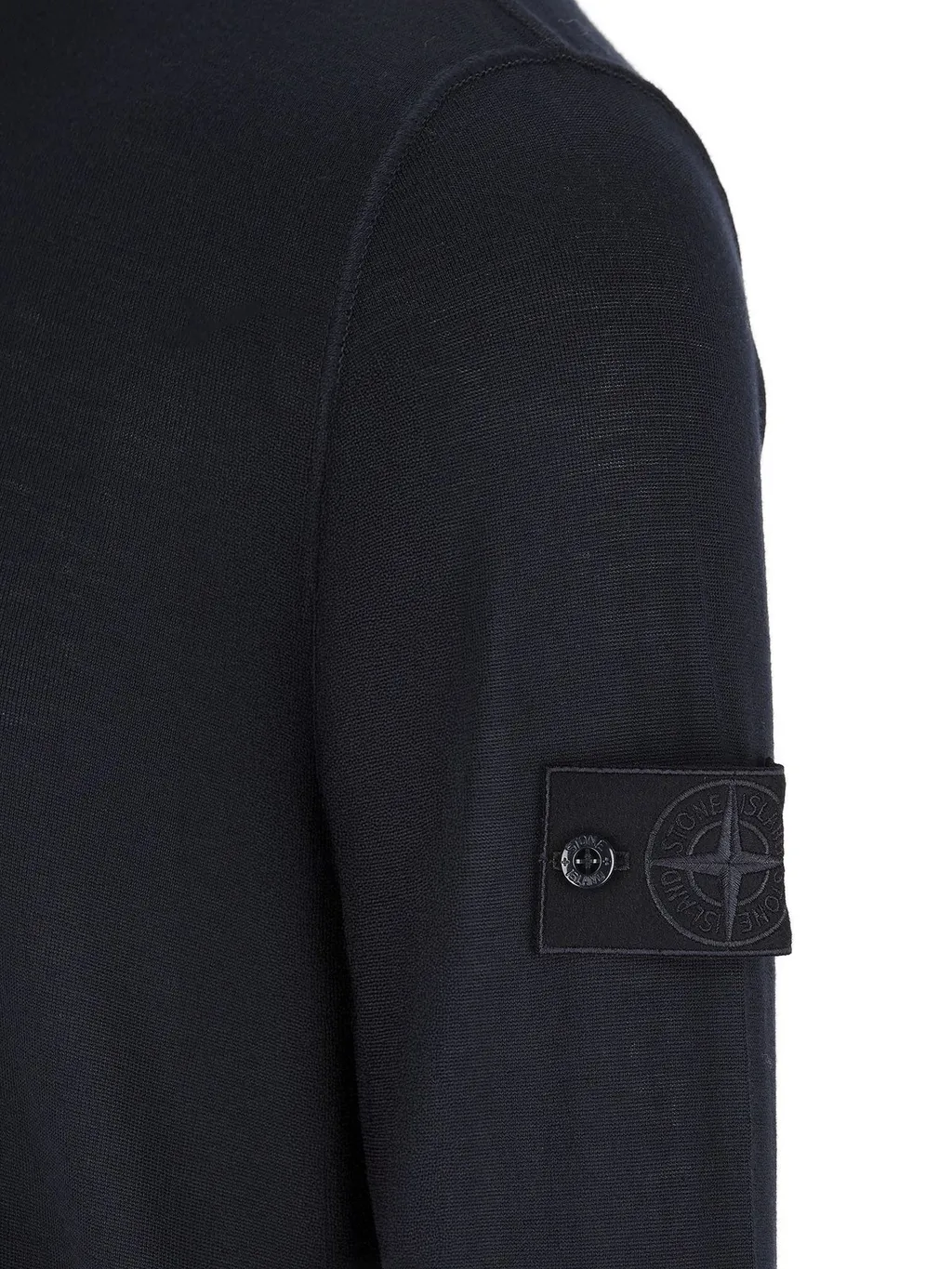 Stone Island Compass Patch Crewneck Jumper