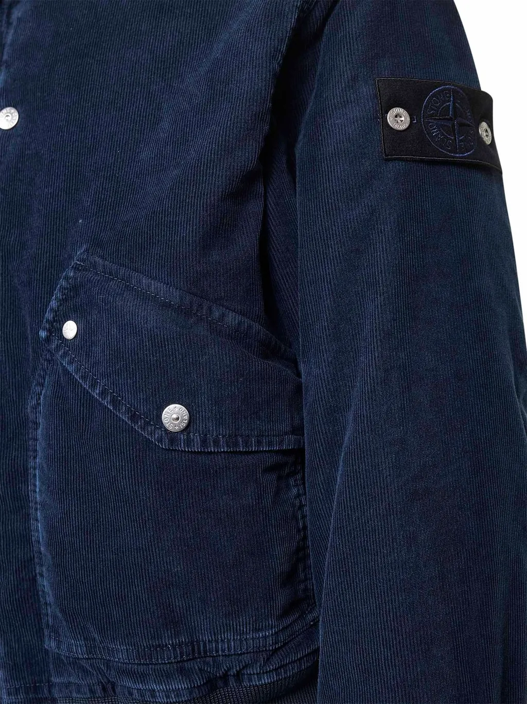 Stone Island Logo Patch Zipped Jacket