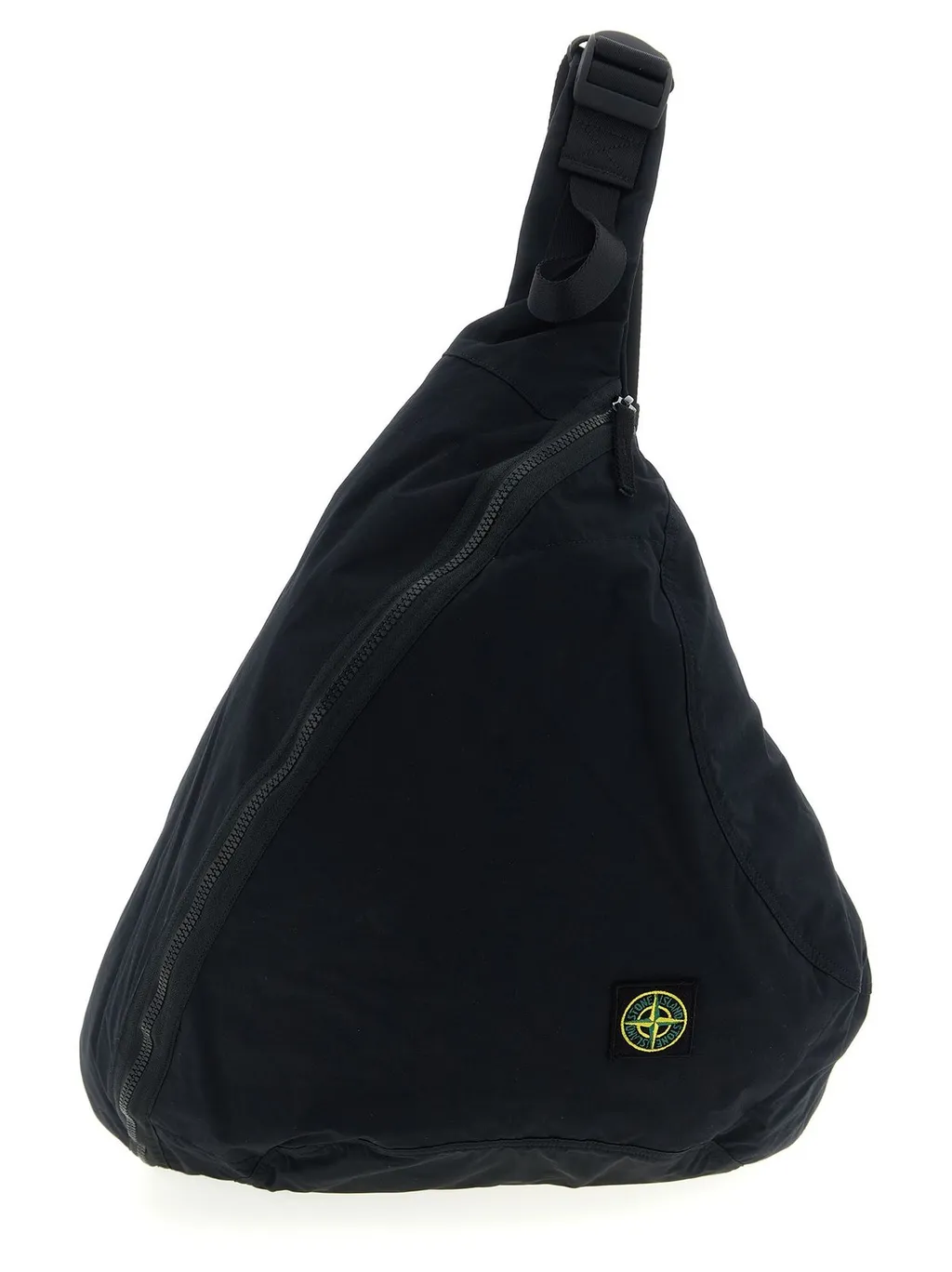 Stone Island Logo Patch One Shoulder Backpack