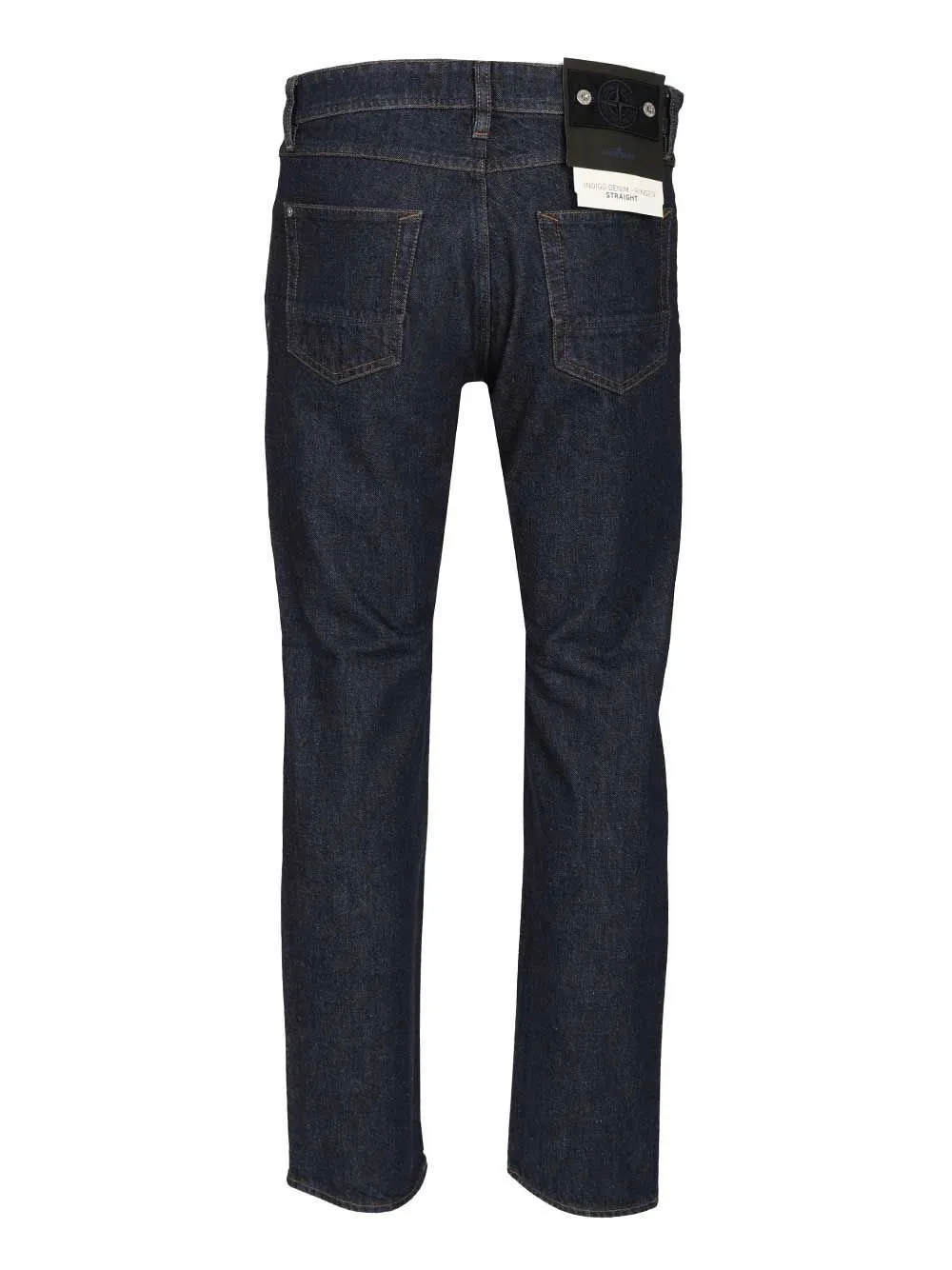 Stone Island Logo Patch Jeans