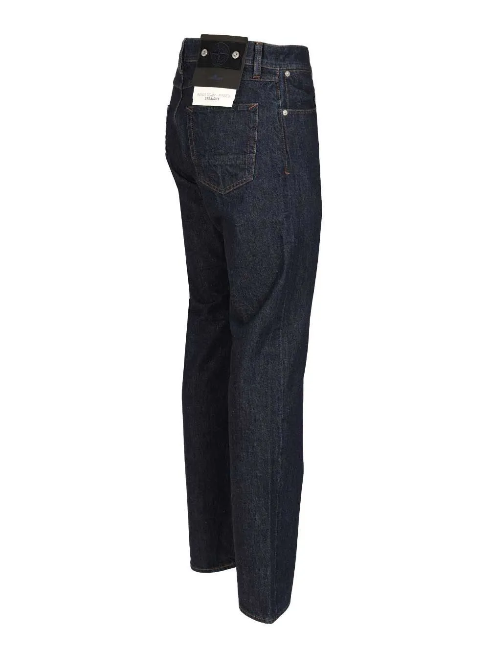 Stone Island Logo Patch Jeans