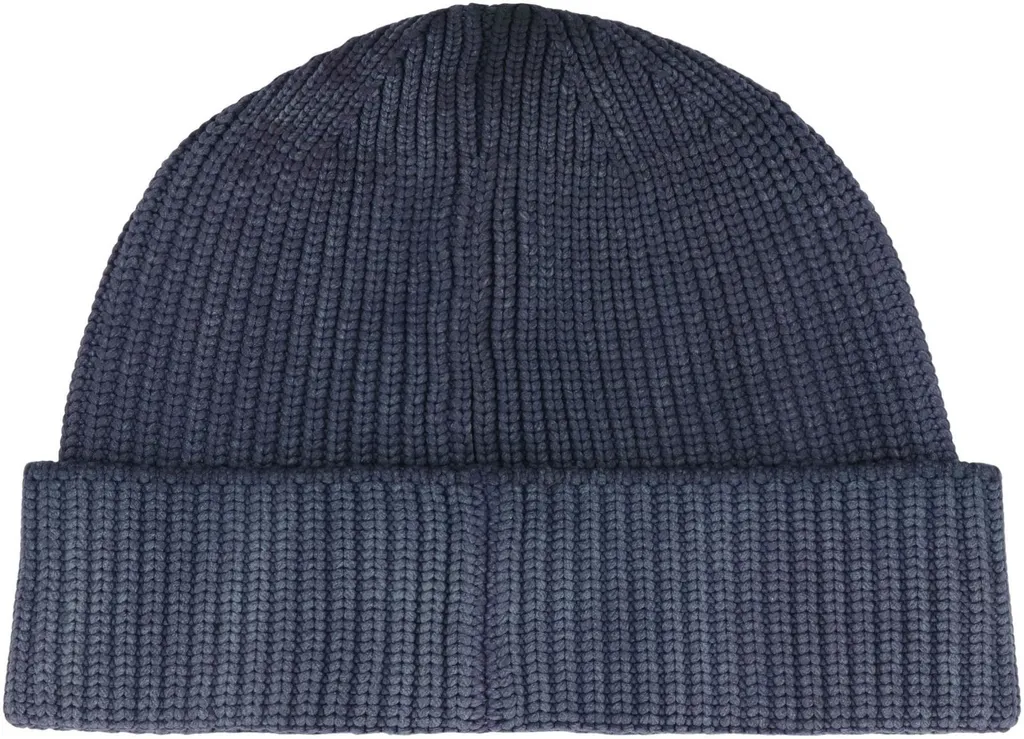 Stone Island Logo Patch Knitted Beanie