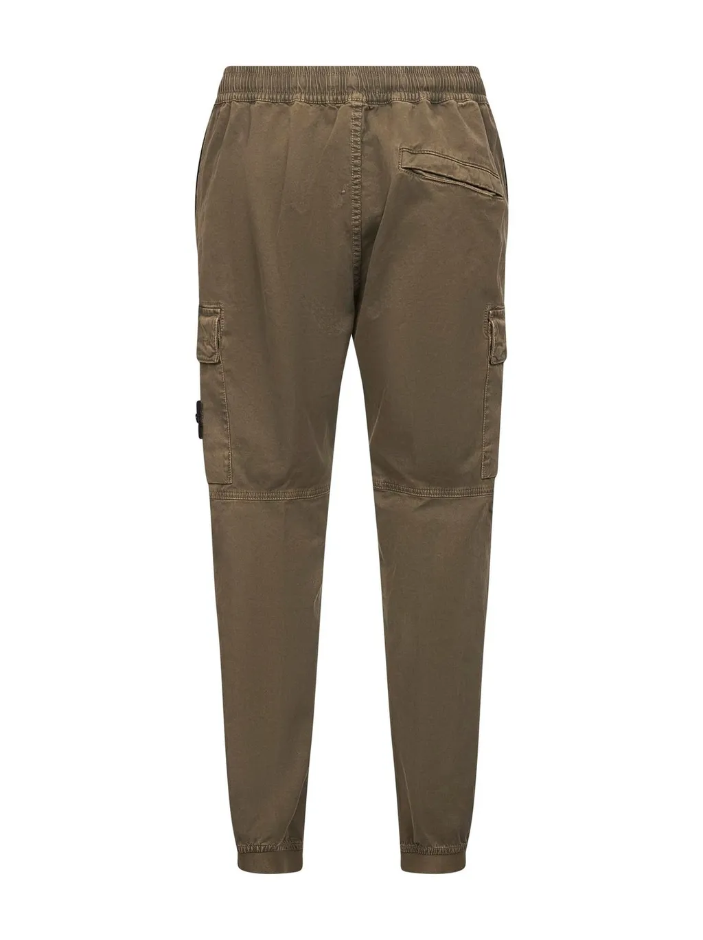 Stone Island Logo Patch Cargo Trousers