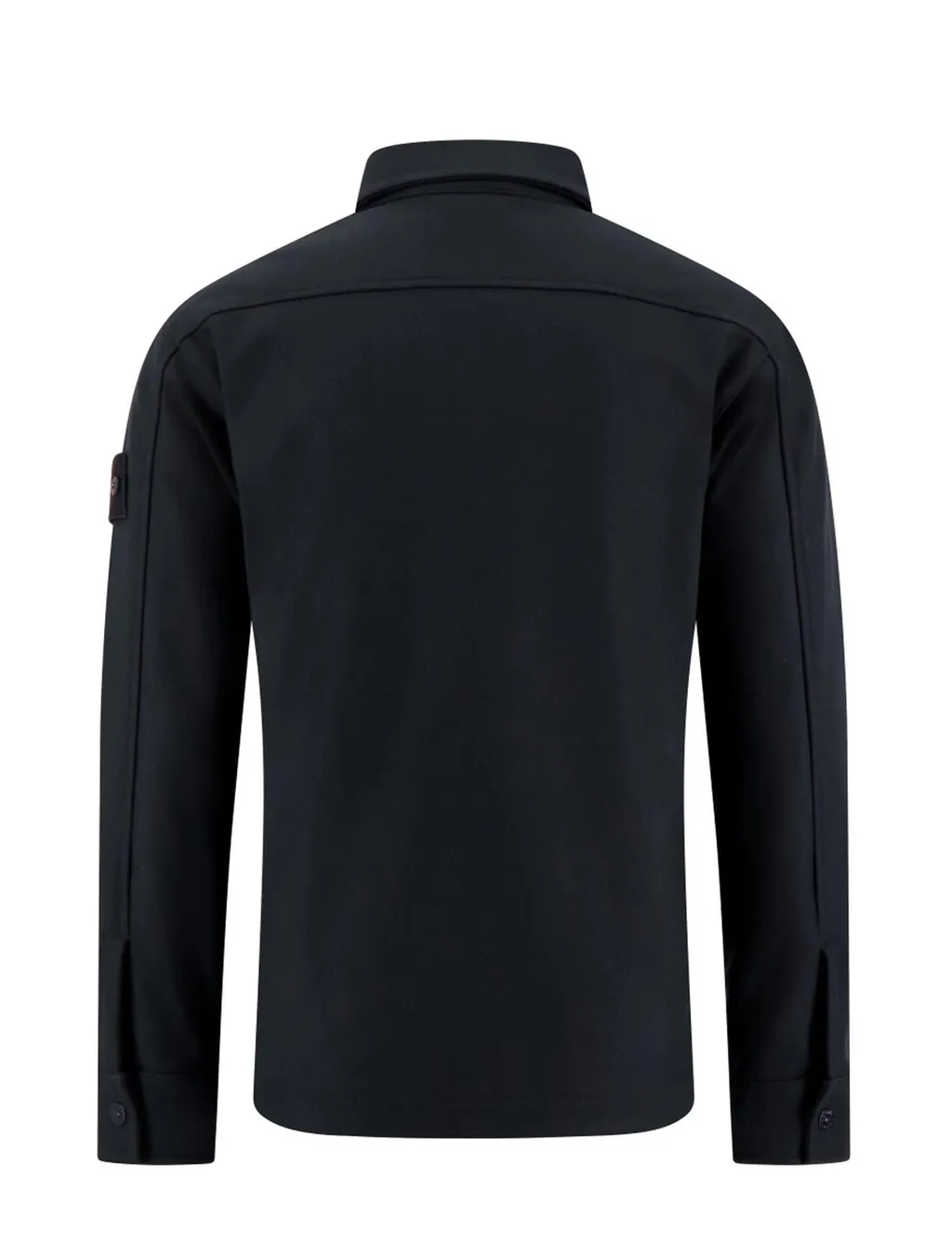 Stone Island Long-Sleeved Straight-Hem Shirt