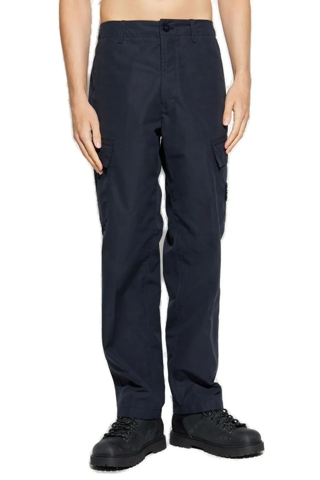 Stone Island Straight-Leg Cargo Pants
