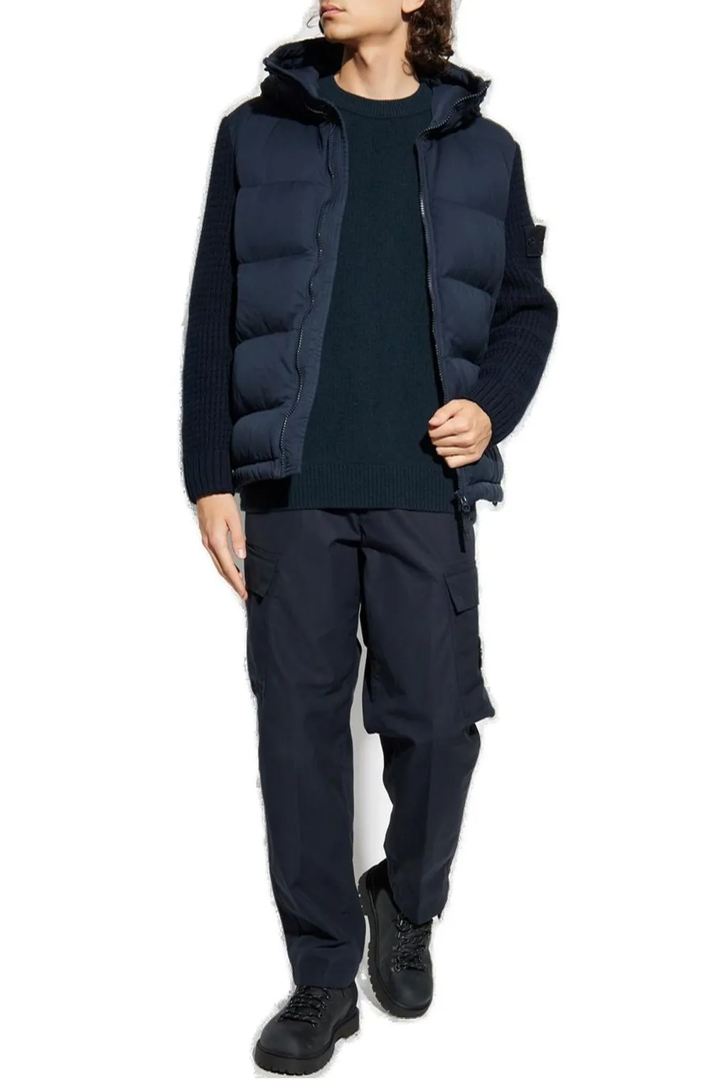 Stone Island Straight-Leg Cargo Pants