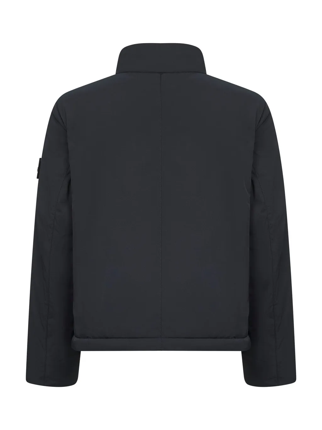 Stone Island Logo Patch High Neck Jacket