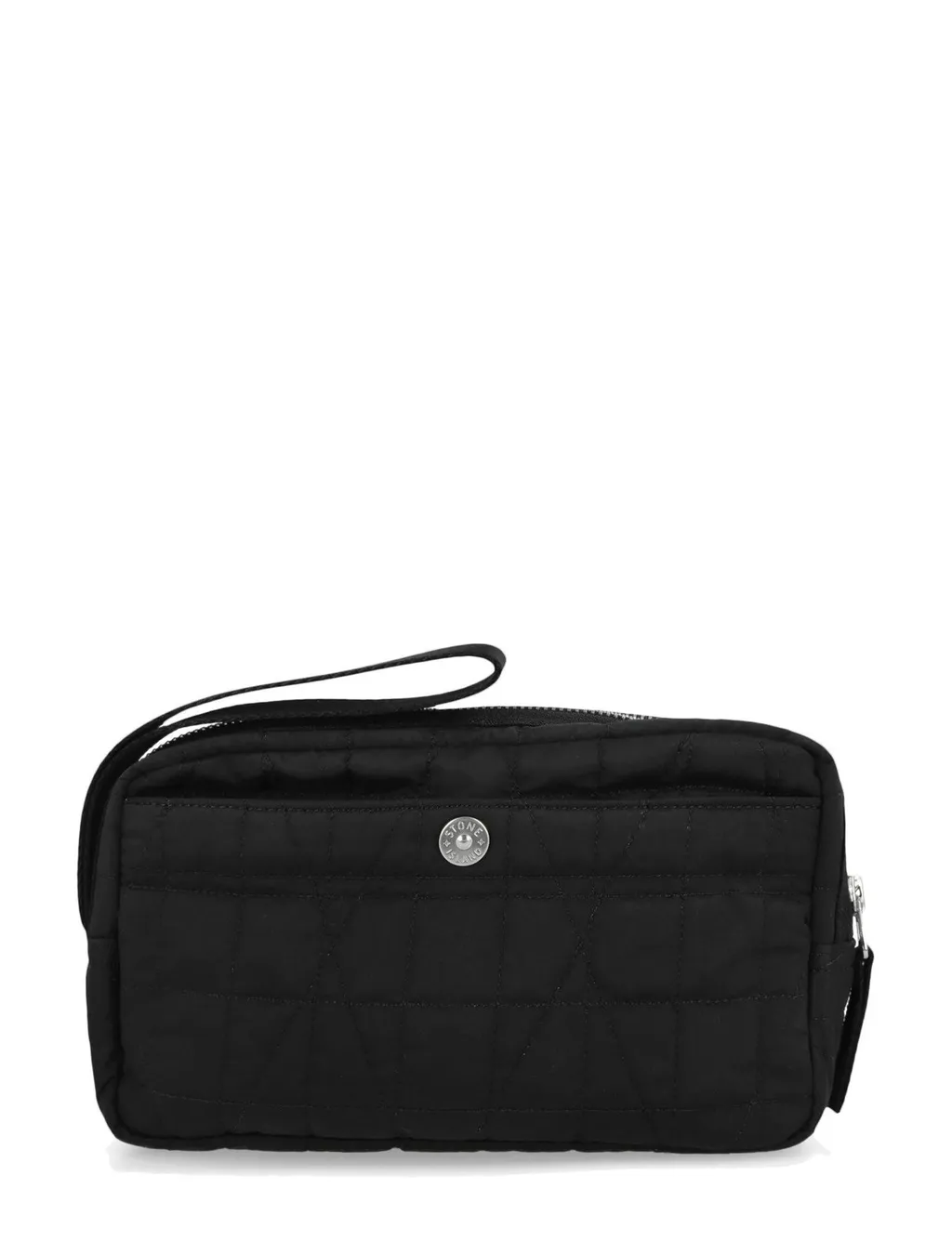 Stone Island Logo Patch Zipped Wrist Pouch