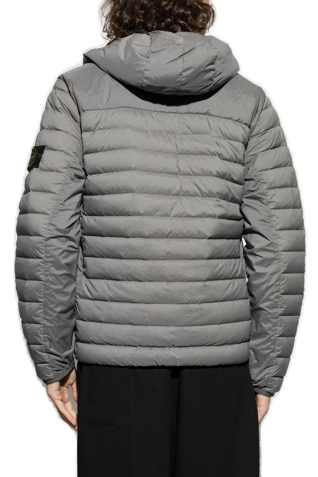 Stone Island Hooded Zip-Up Jacket
