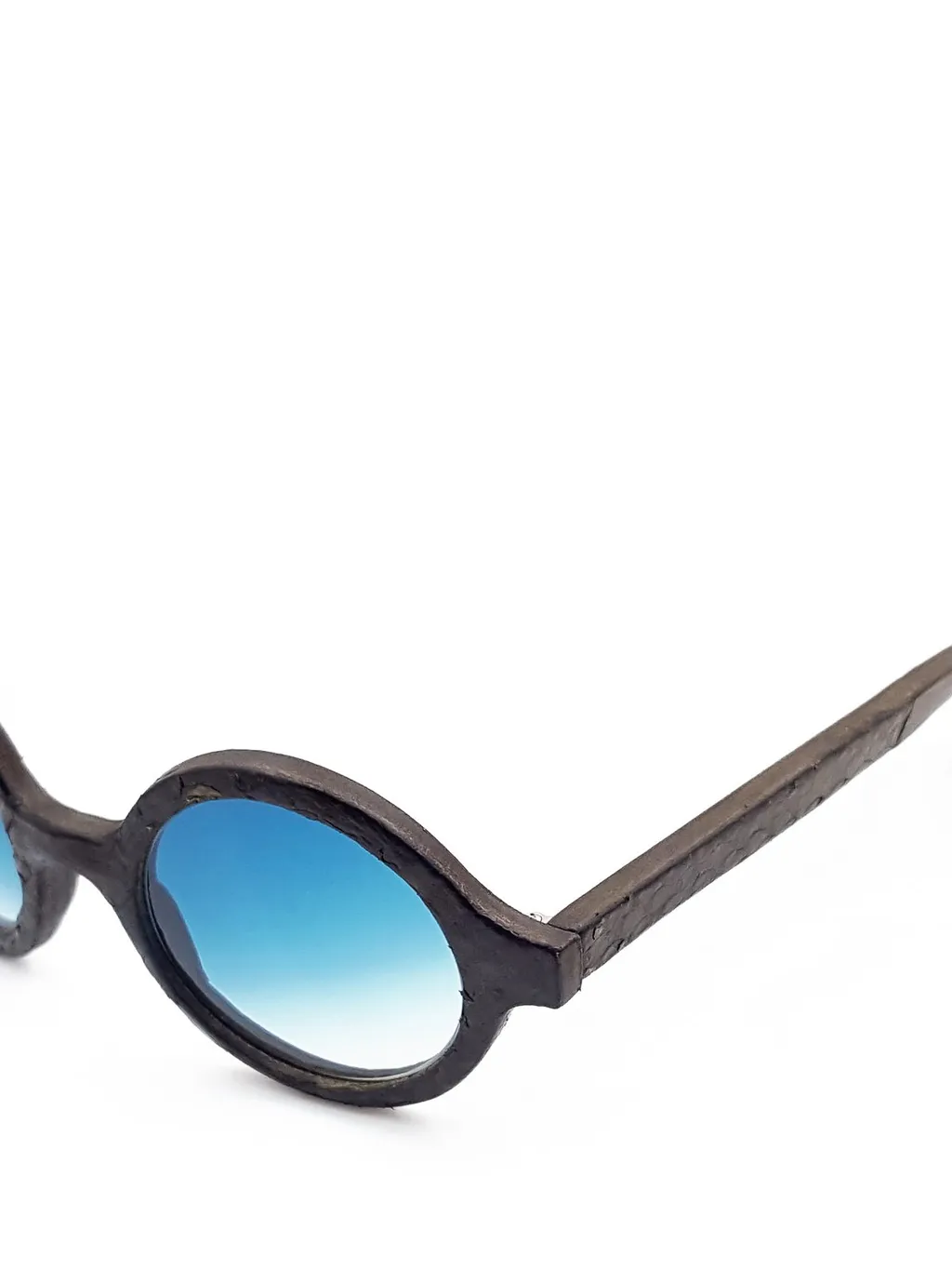 Slave To Ancestors Round Frame Sunglasses