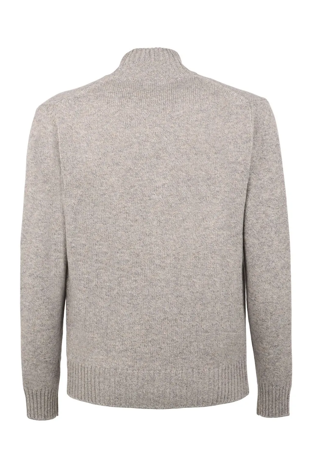 Slowear High-Neck Buttoned Cardigan