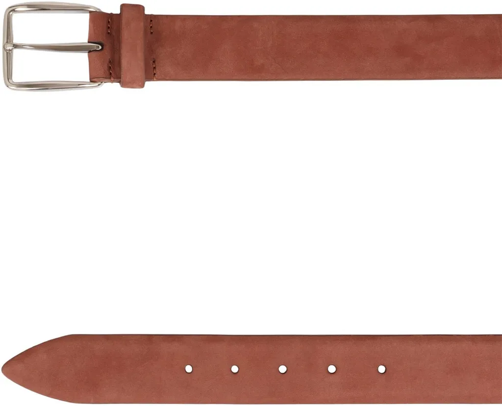 Slowear Suede Buckle Belt