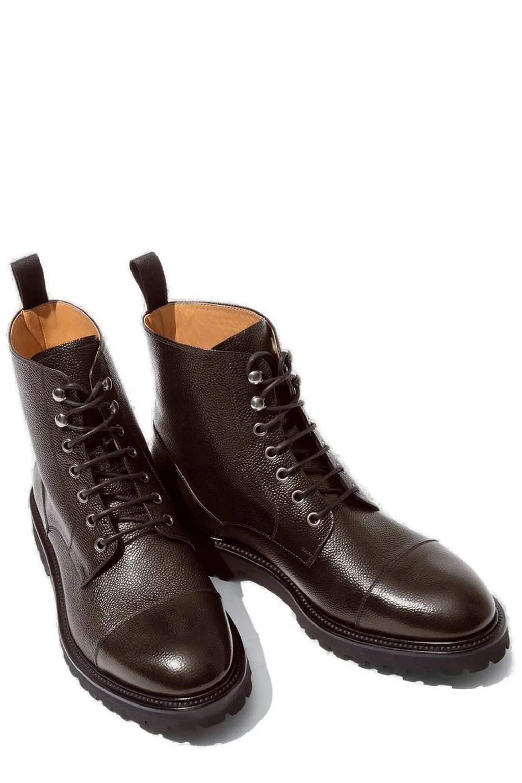 Scarosso Jackie Ankle-Length Lace-Up Boots
