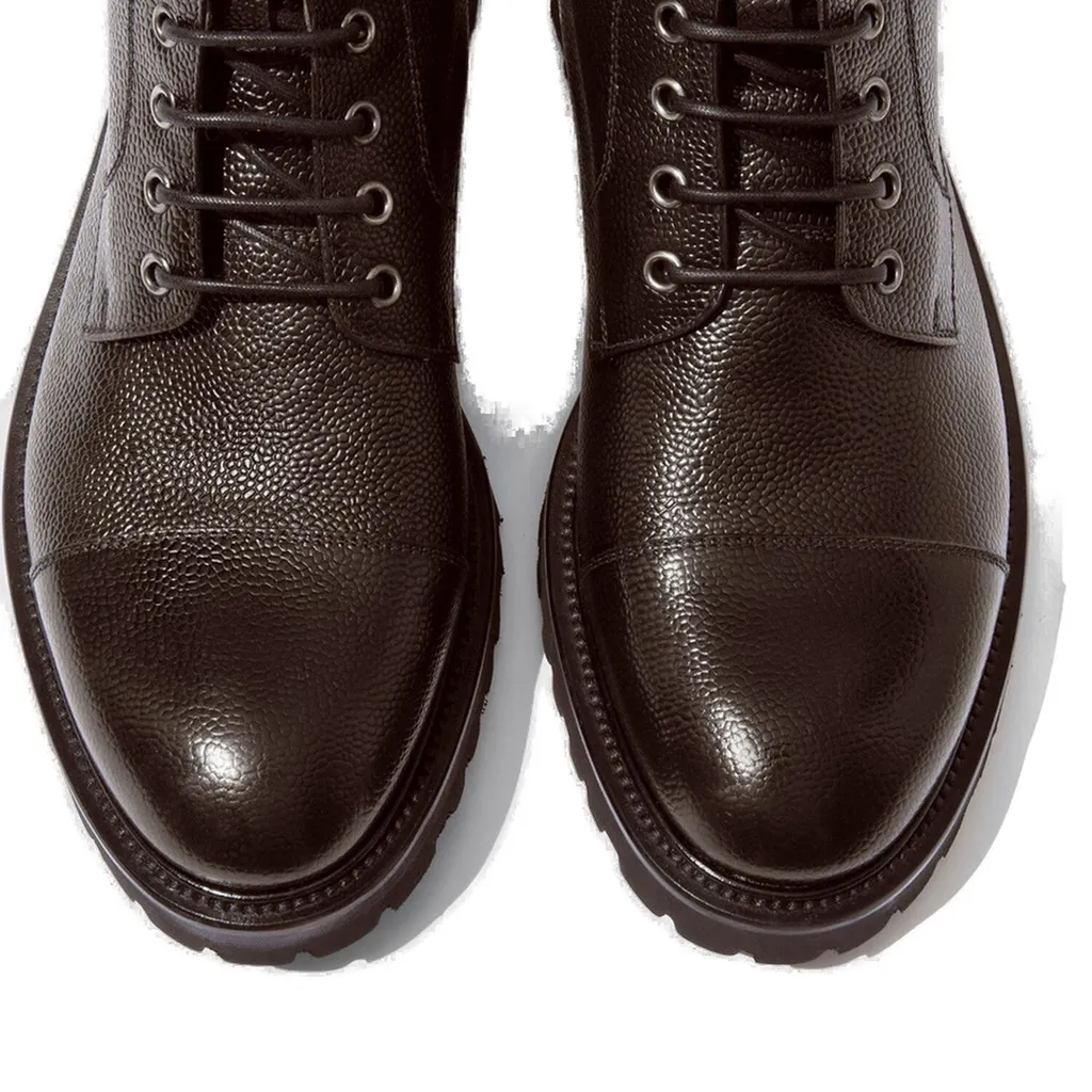 Scarosso Jackie Ankle-Length Lace-Up Boots