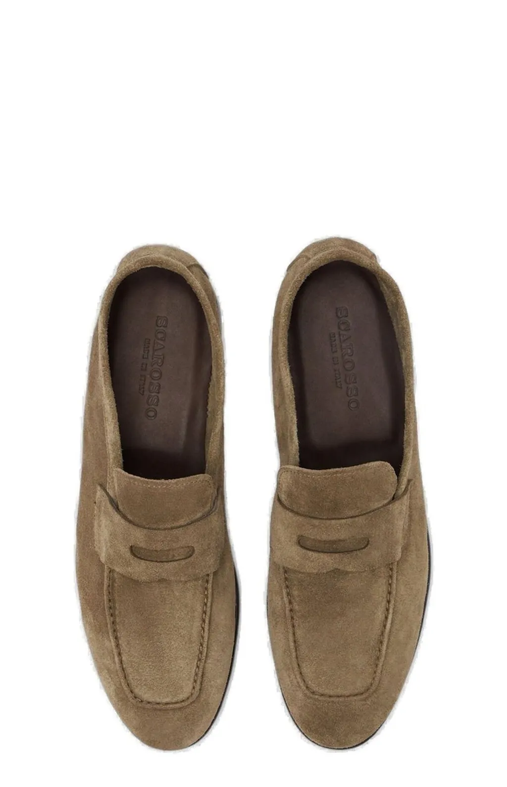 Scarosso Gregory Almond Toe Loafers