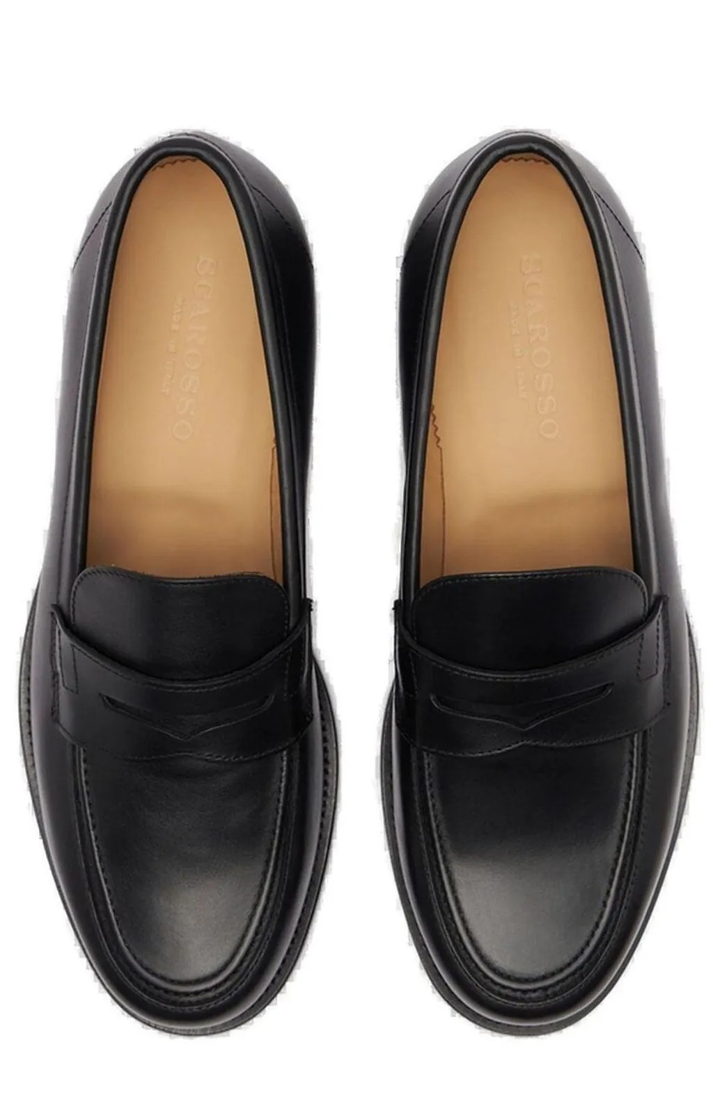 Scarosso Austin Round Toe Loafers