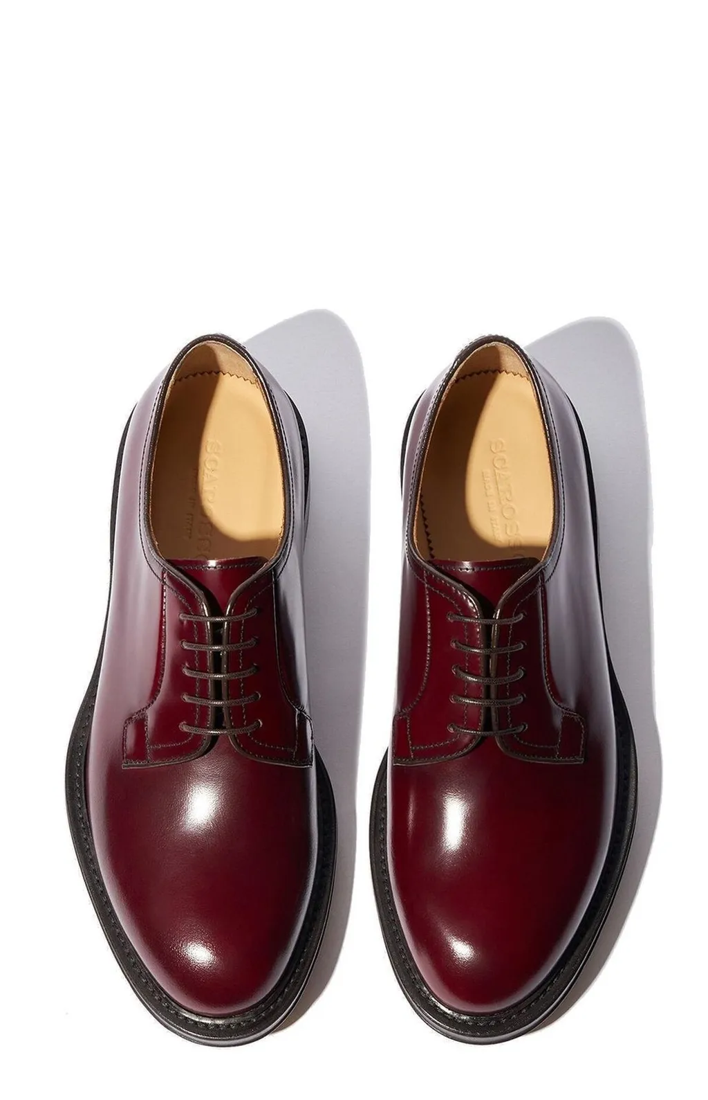 Scarosso Harry Round-Toe Derby Shoes
