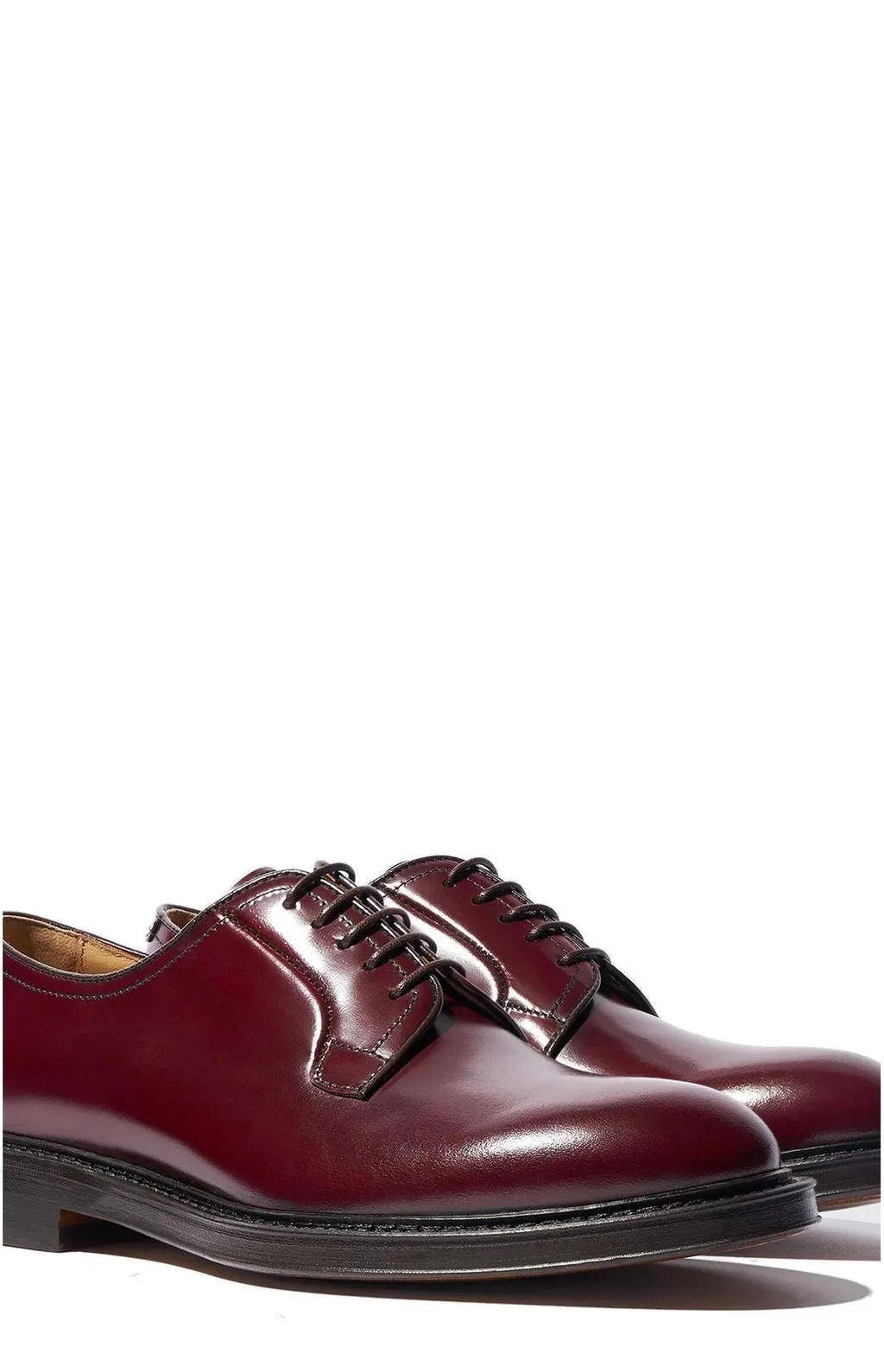 Scarosso Harry Round-Toe Derby Shoes