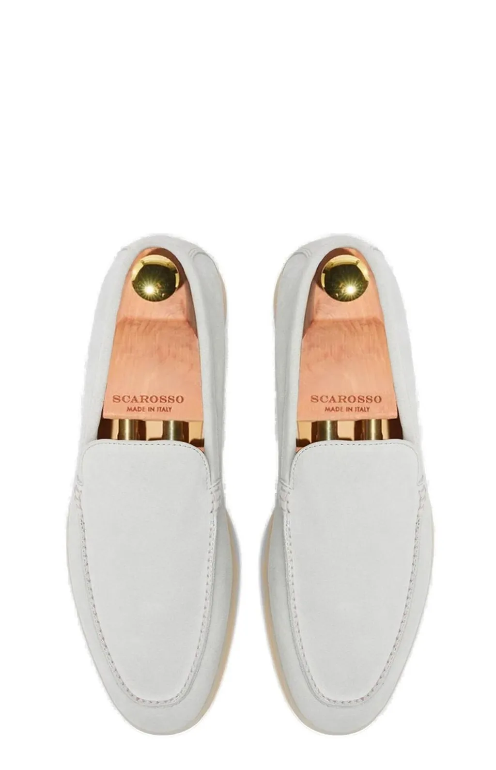 Scarosso Ludovico Round-Toe Slip-On Loafers