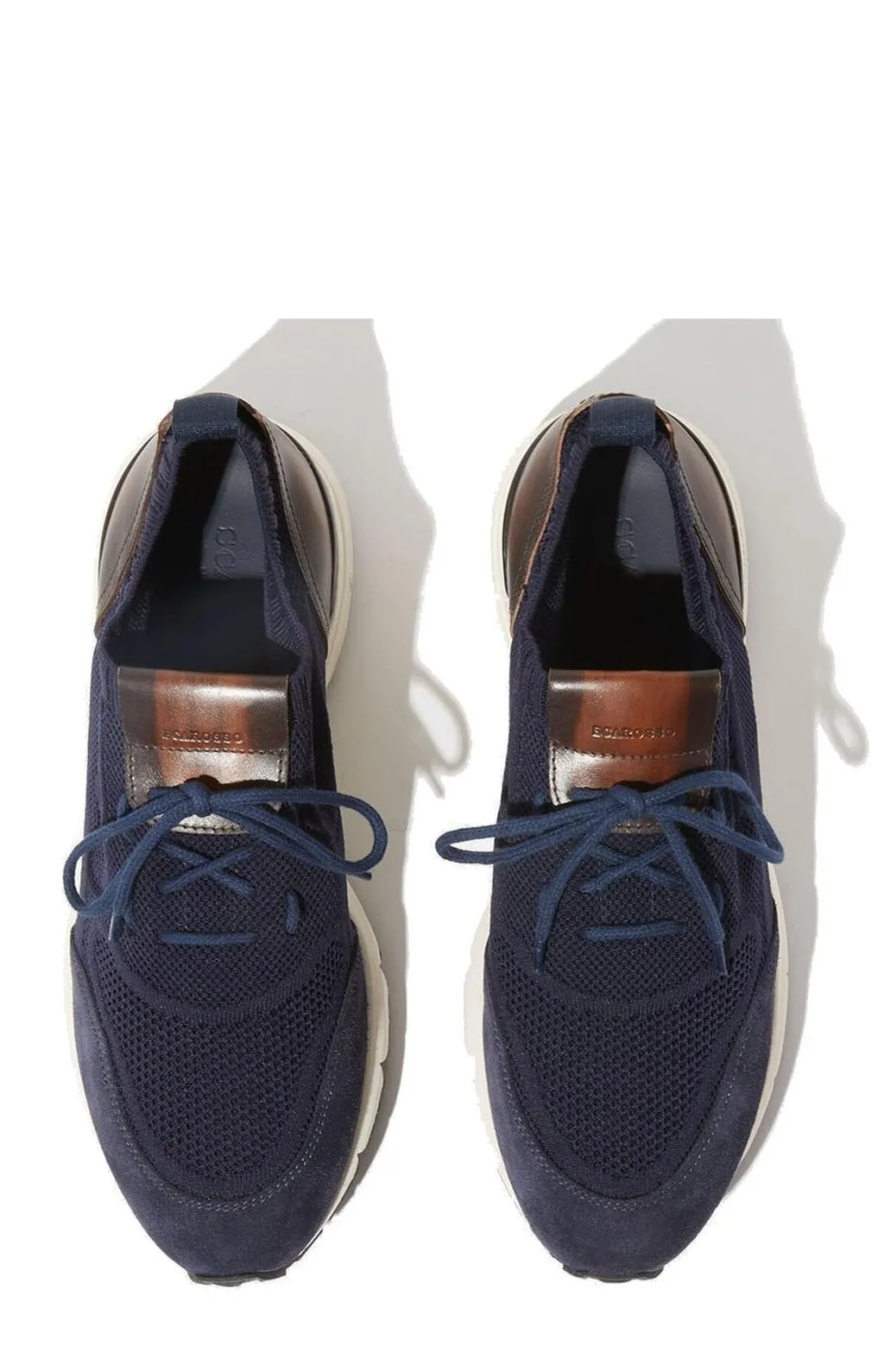 Scarosso Robbie Knitted Lace-Up Sneakers