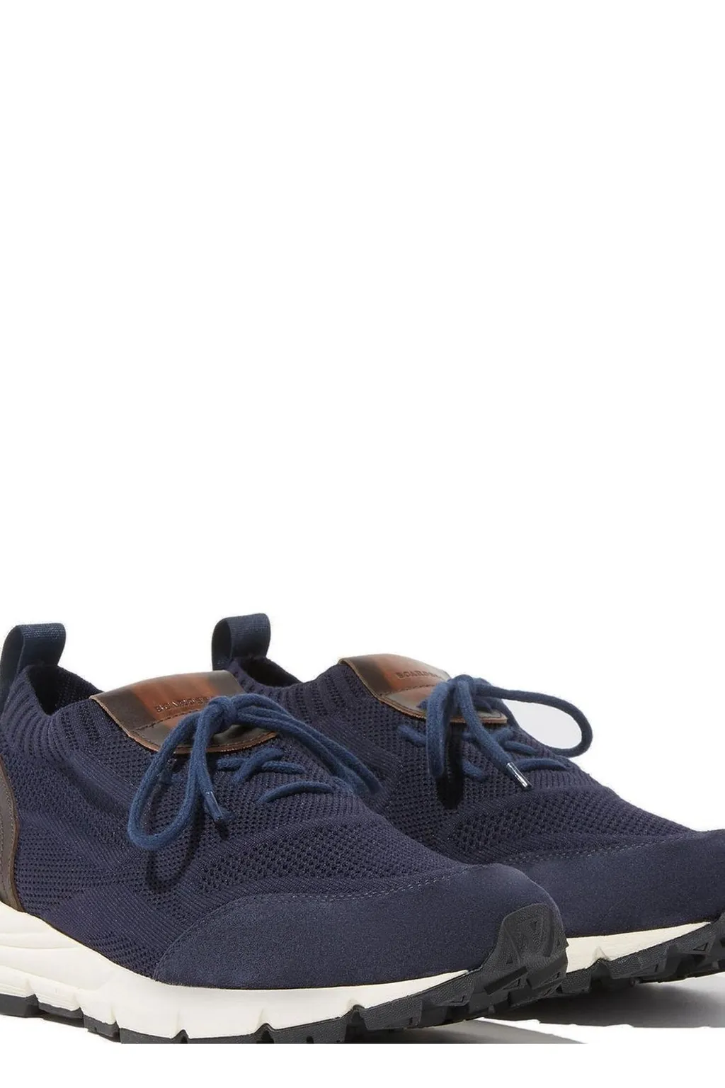 Scarosso Robbie Knitted Lace-Up Sneakers