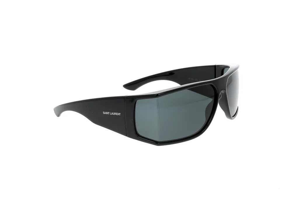 Saint Laurent Eyewear Mask-Frame Sunglasses