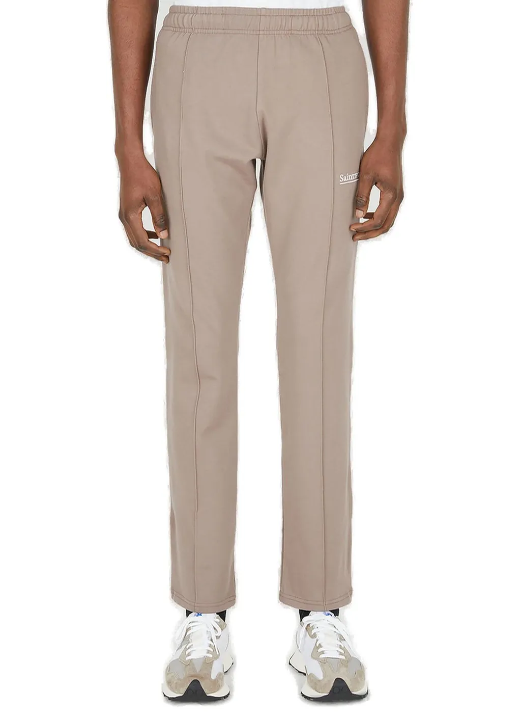 Saintwoods Logo Printed Straight-Leg Track Pants