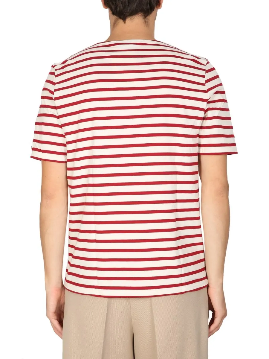 Saint James Striped Crewneck T-Shirt