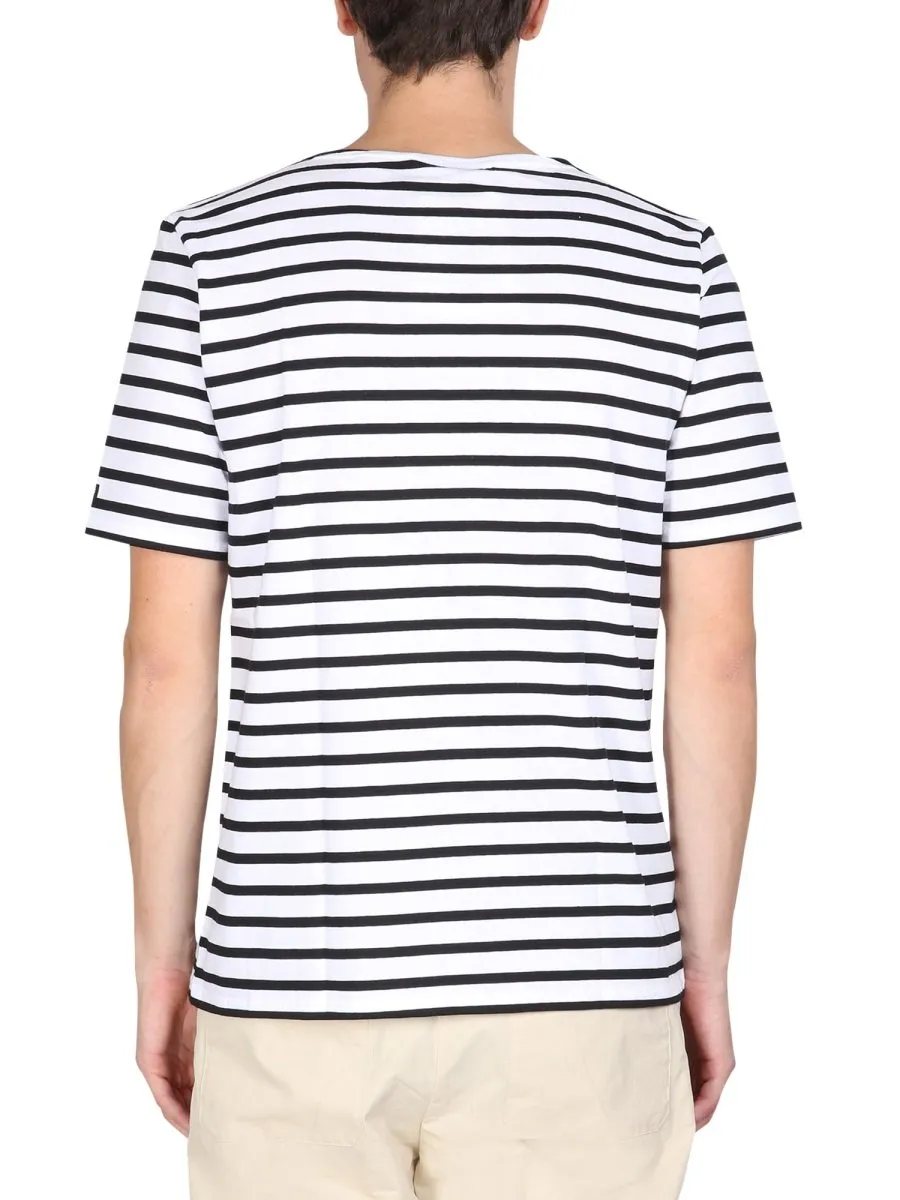 Saint James Striped Crewneck T-Shirt