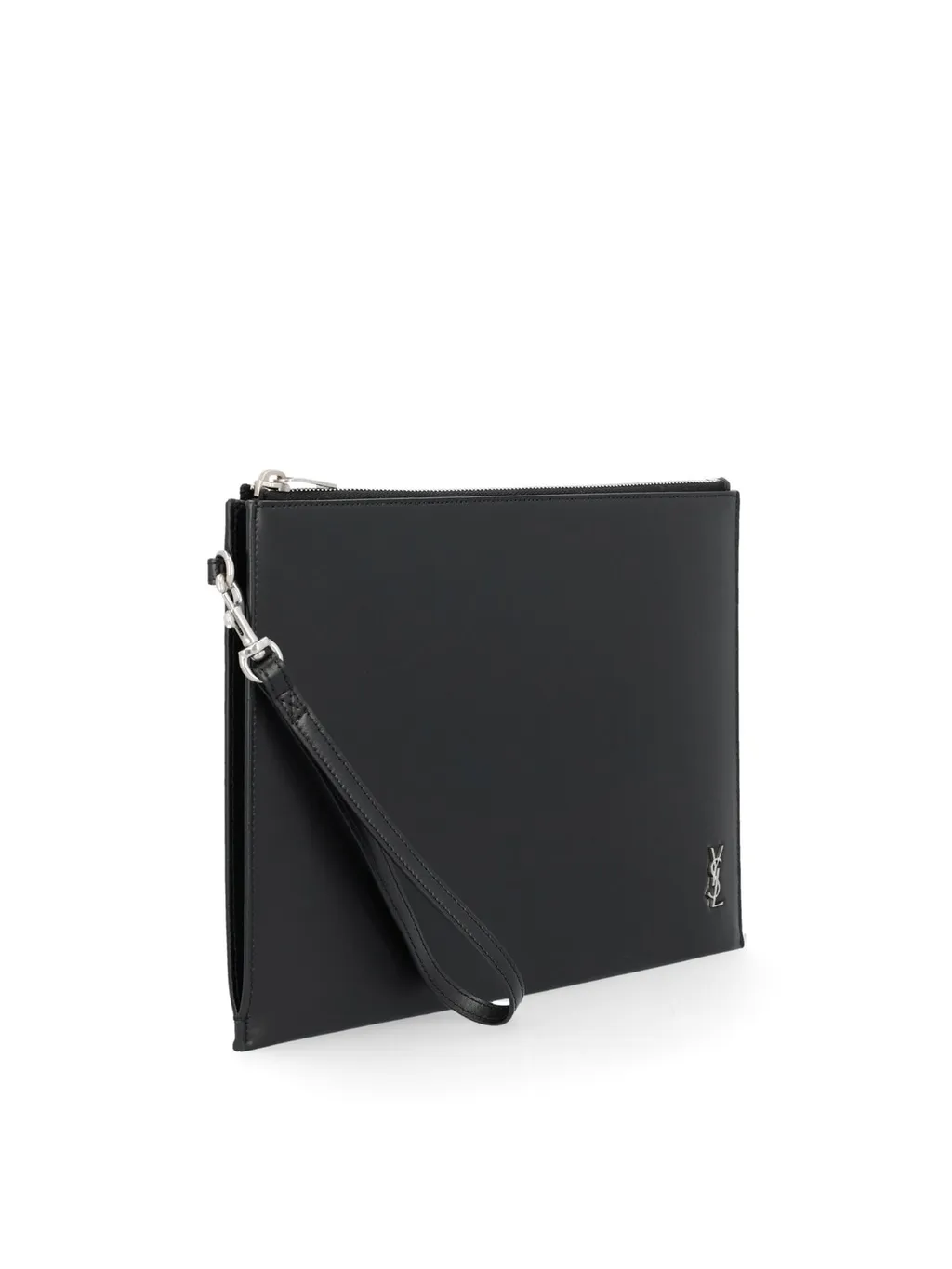 Saint Laurent Tiny Monogram Zipped Clutch Bag