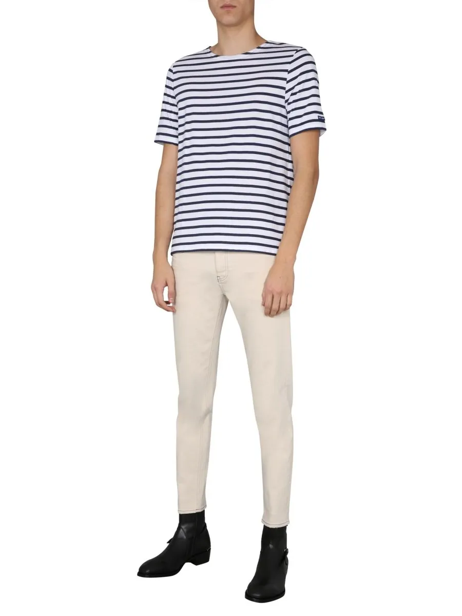 Saint James Striped Crewneck T-Shirt