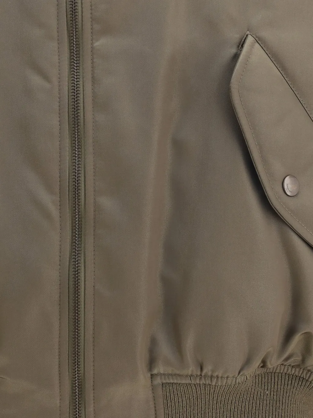 Saint Laurent Zip-Up Bomber Jacket