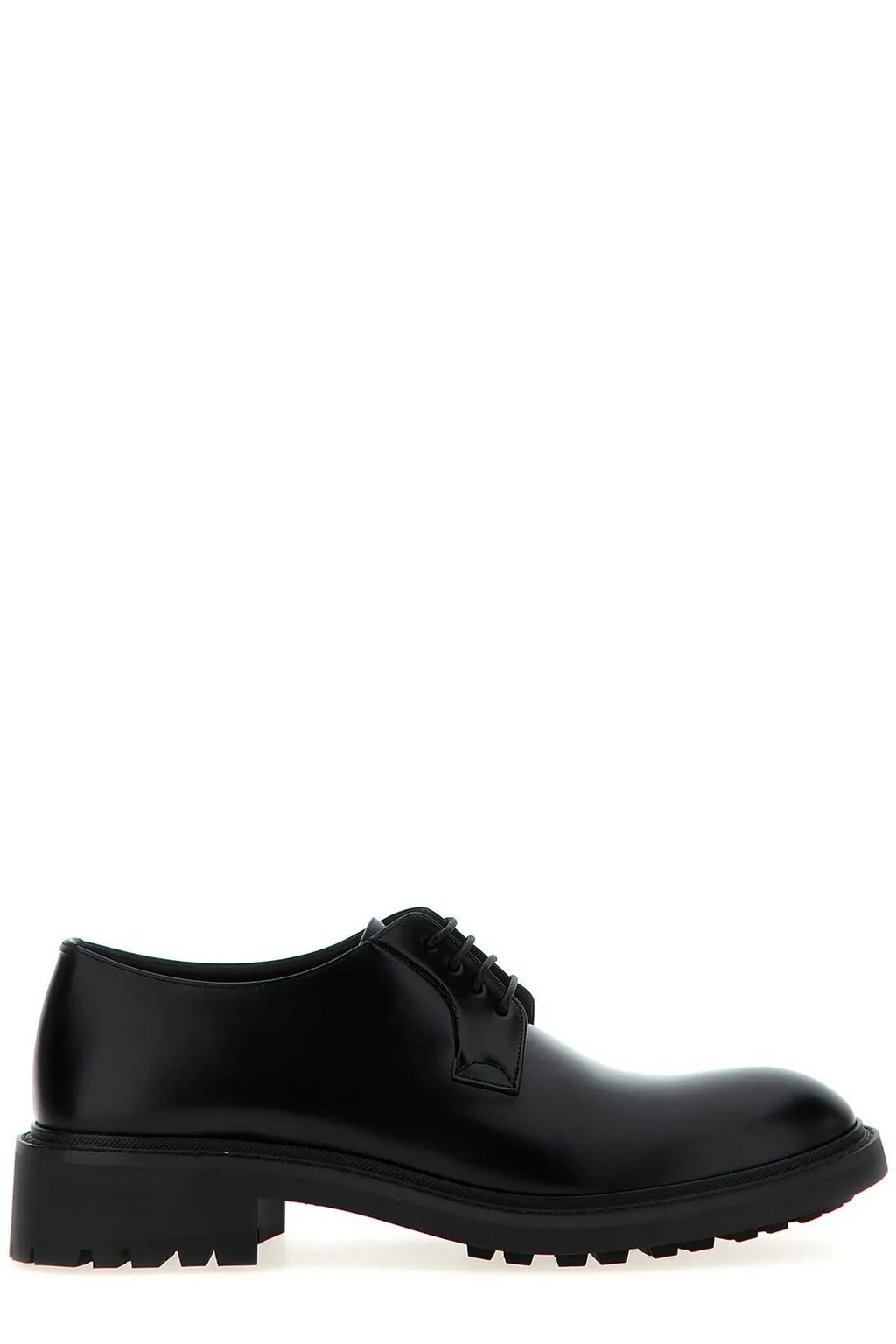 Saint Laurent Antoine Round Toe Lace-Up Shoes
