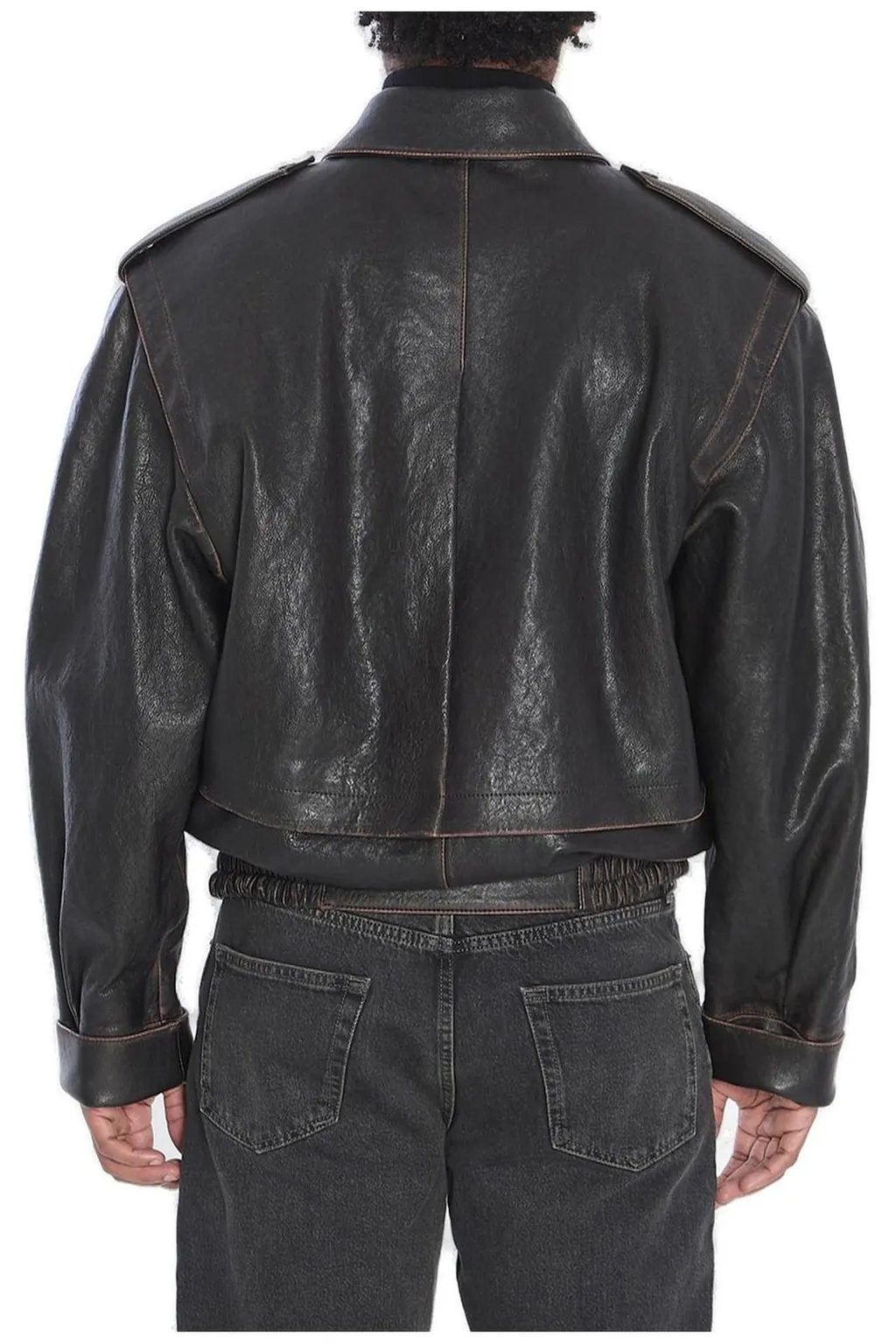 Saint Laurent Zip-Up Bomber Jacket