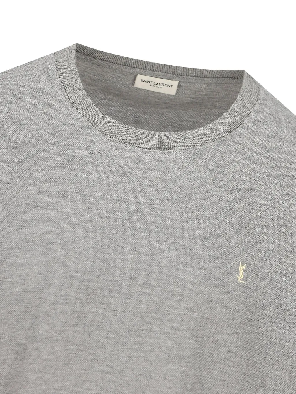 Saint Laurent Cassandre Crewneck T-Shirt