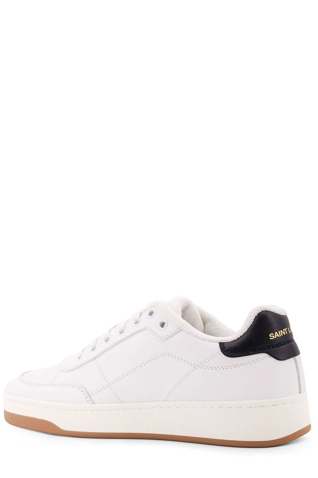 Saint Laurent Sl/61 Round Toe Lace-Up Sneakers