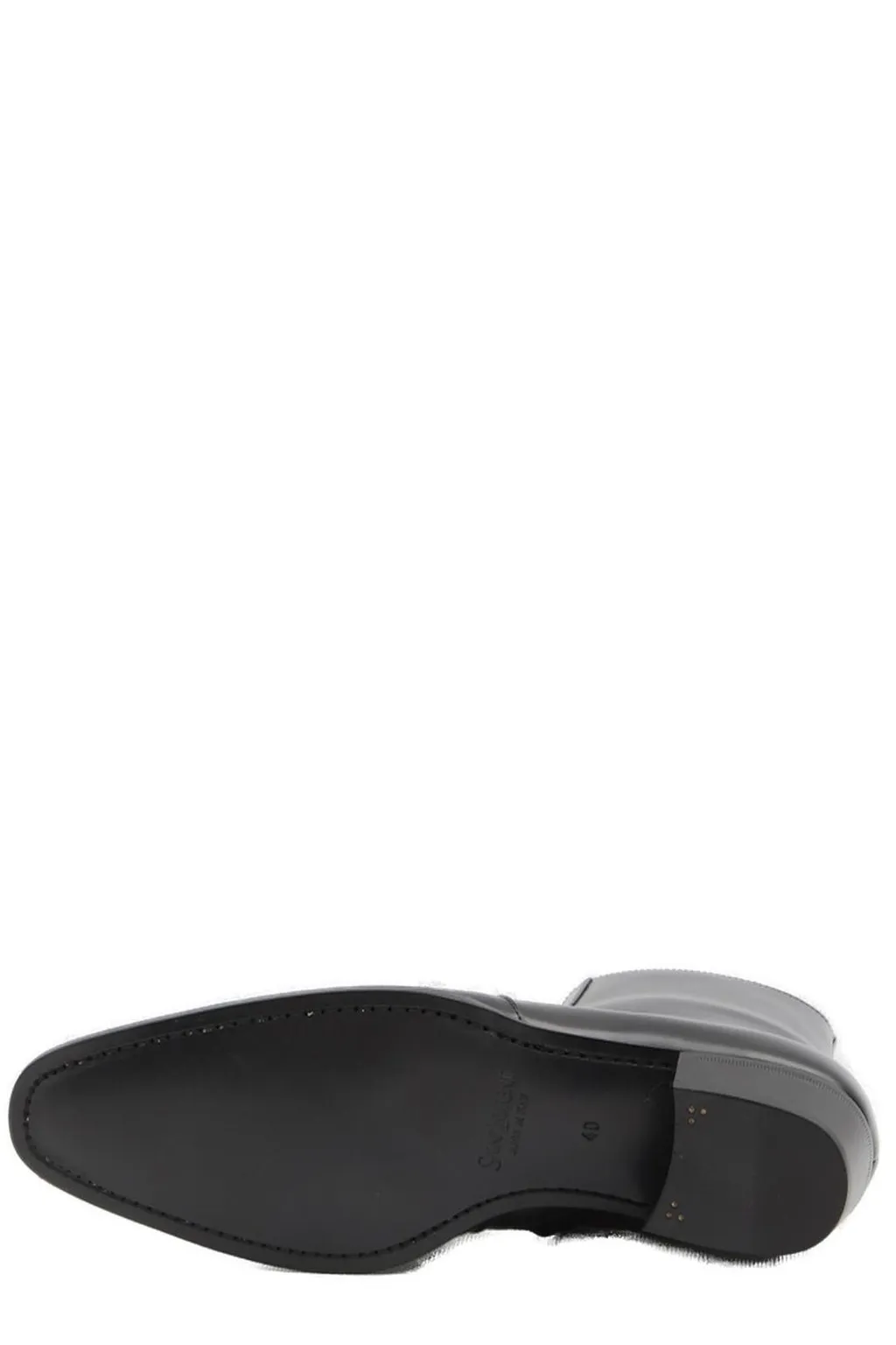 Saint Laurent Roman Zip-Up Ankle Boots
