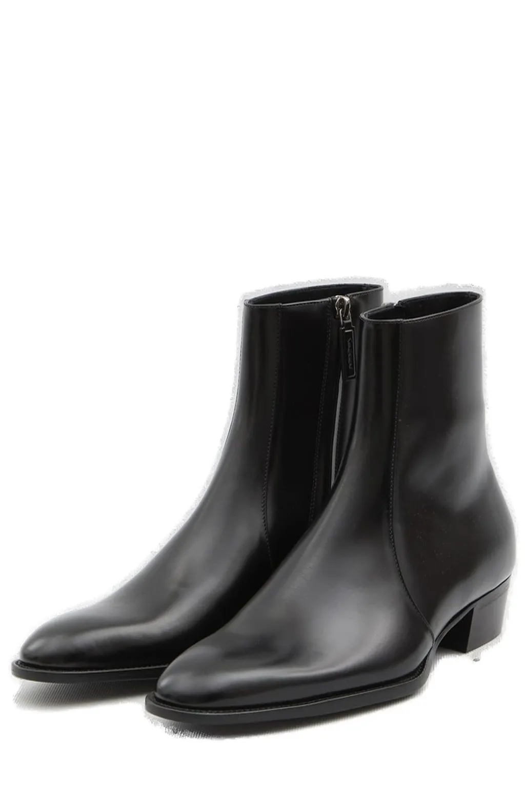 Saint Laurent Roman Zip-Up Ankle Boots