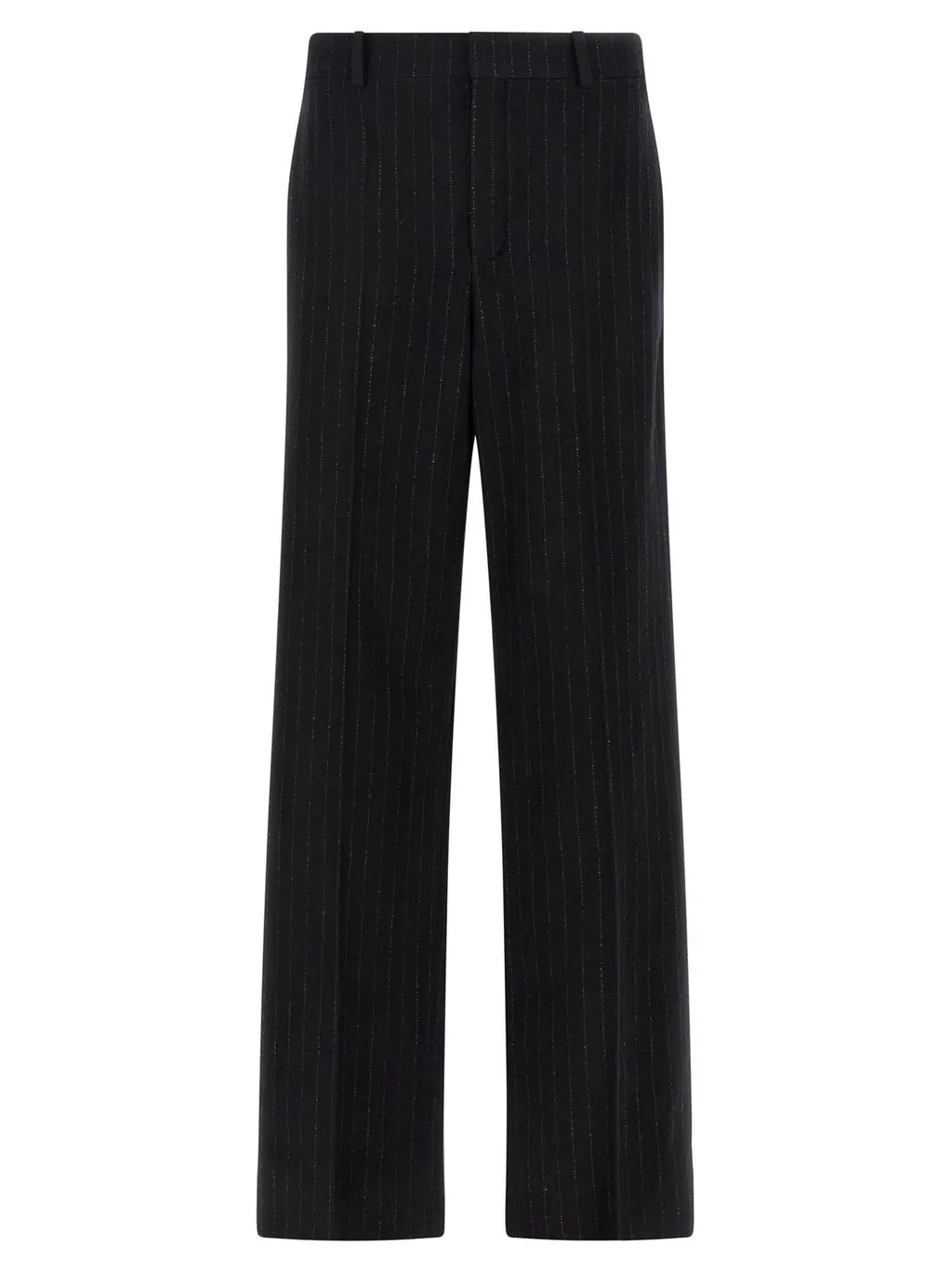 Saint Laurent High-Rise Pinstripe Pants