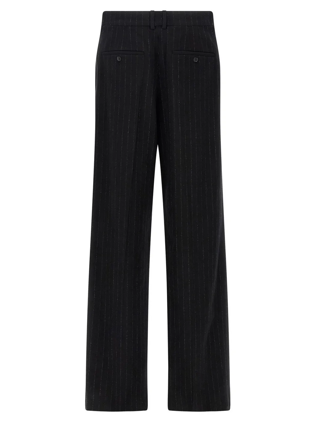 Saint Laurent High-Rise Pinstripe Pants