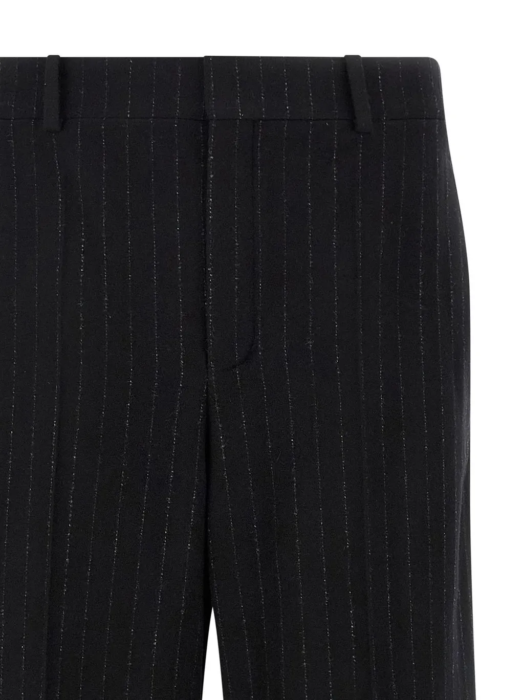 Saint Laurent High-Rise Pinstripe Pants