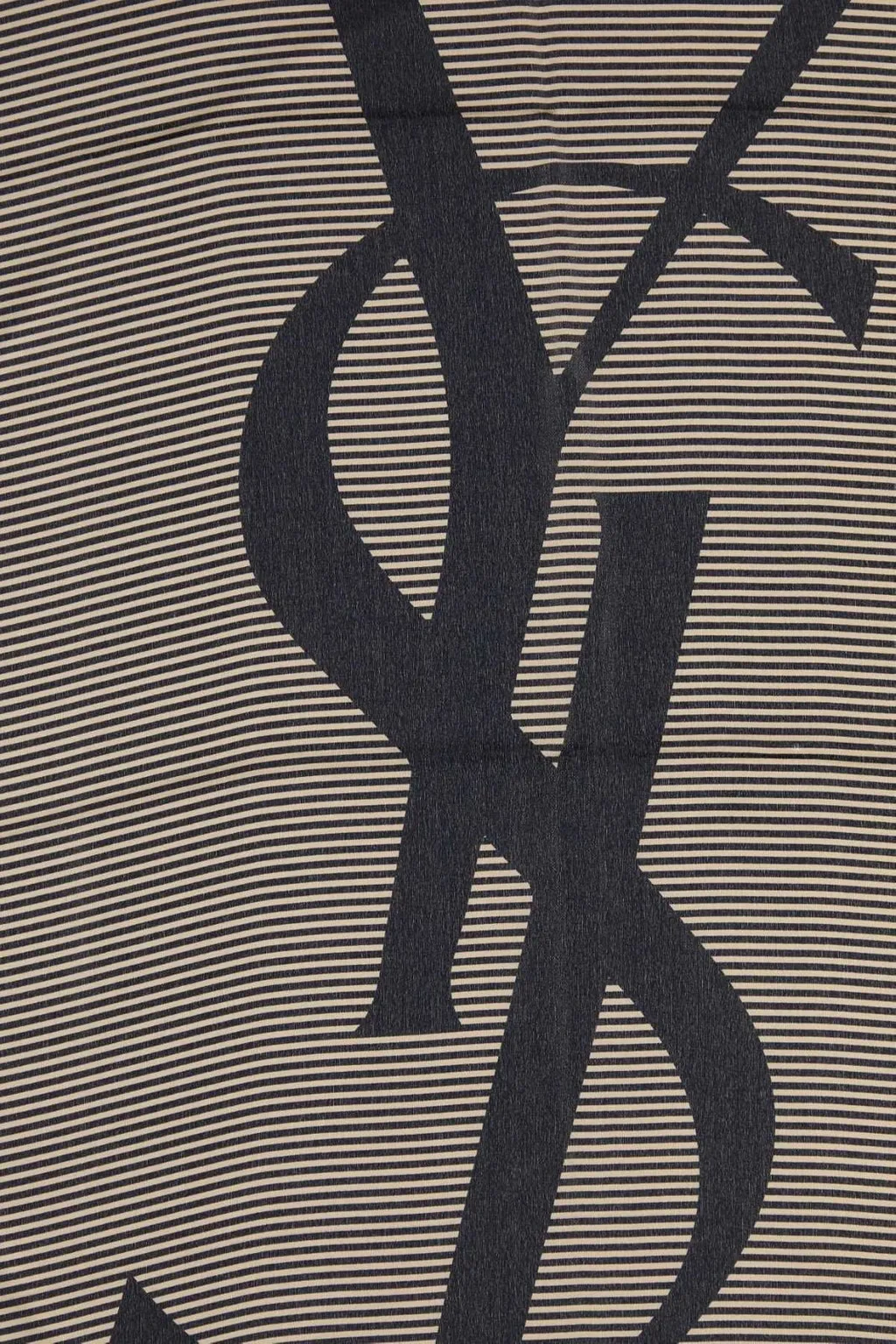 Saint Laurent Cassandre Striped Shawl