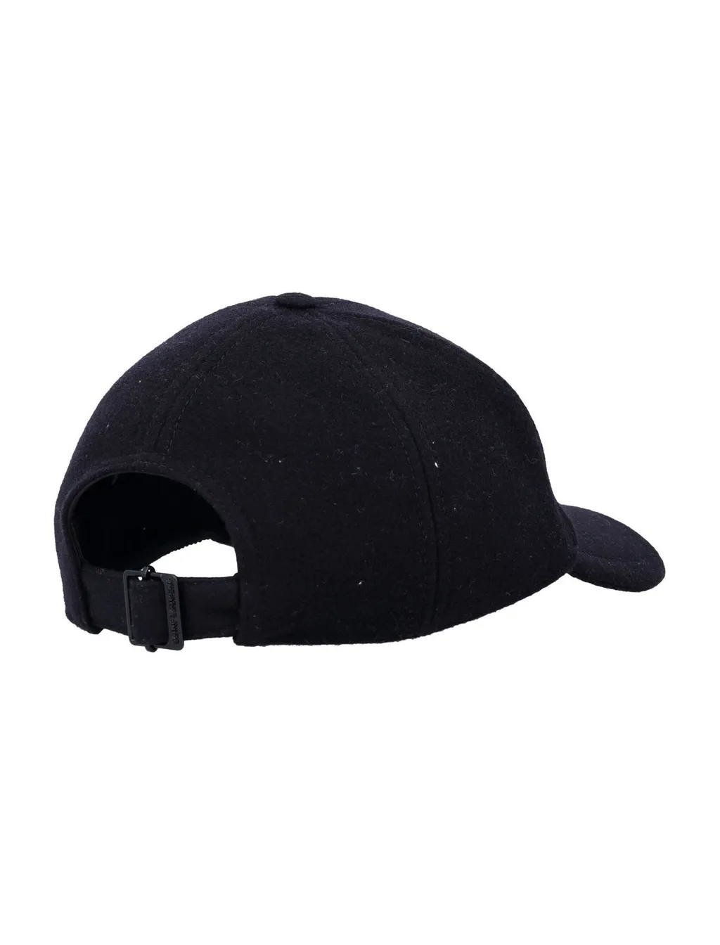 Saint Laurent Logo Plaque Baseball Cap