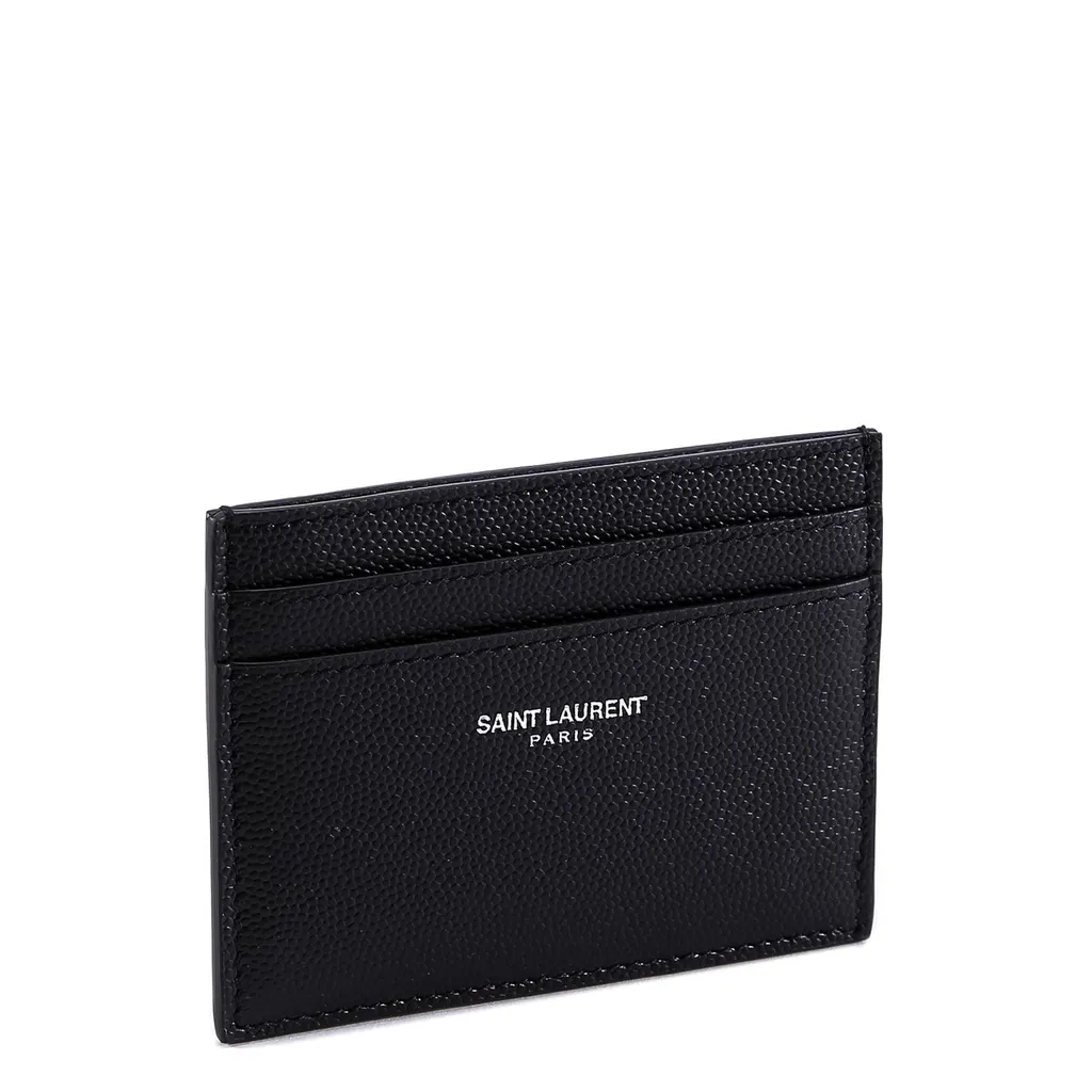 Saint Laurent Logo Printed Cardholder