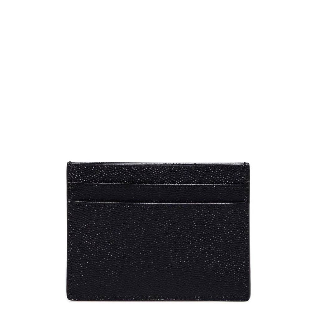 Saint Laurent Cassandre Logo Plaque Card Holder