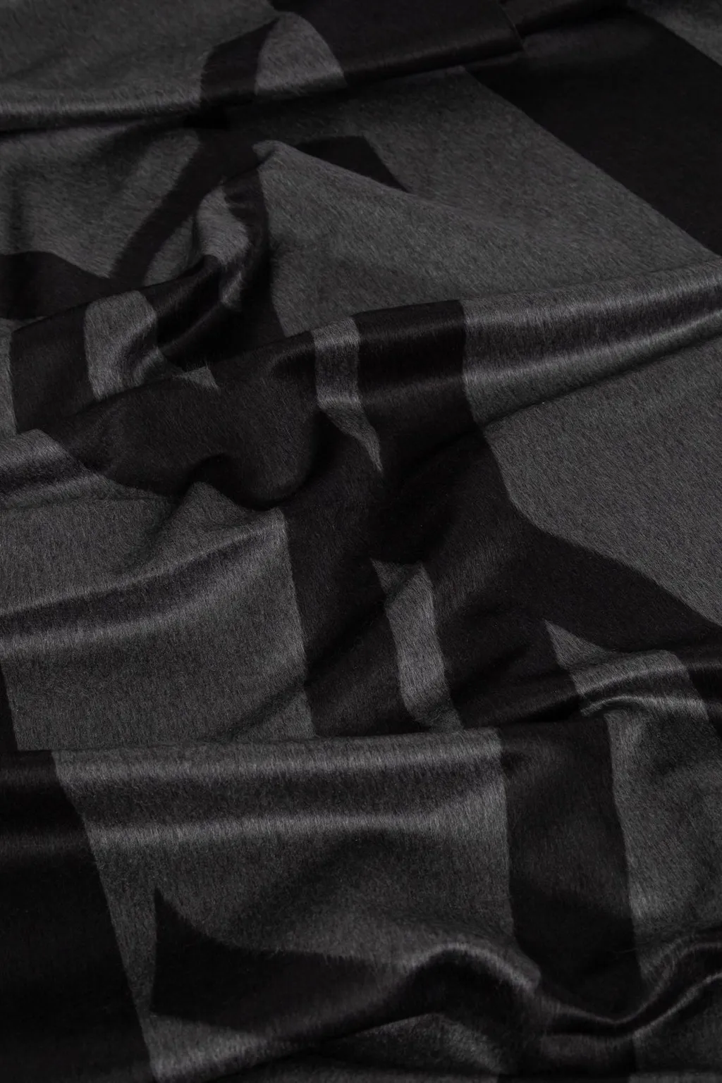 Saint Laurent Cassandre Fringed-Edge Scarf