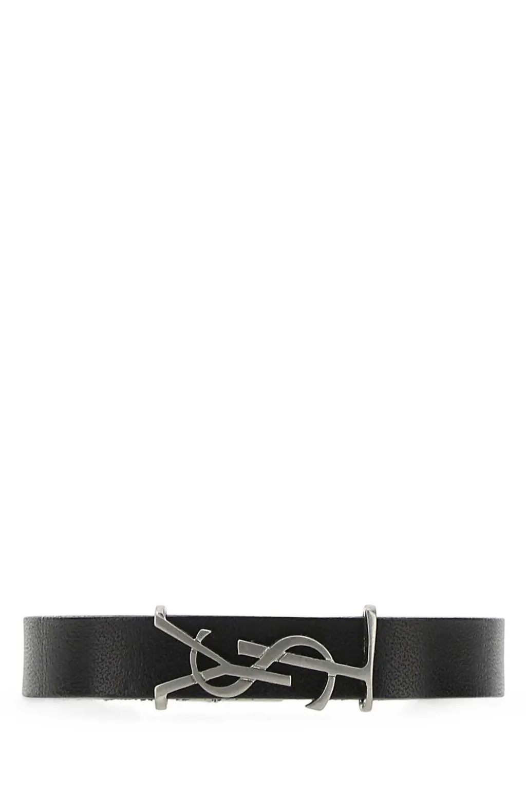 Saint Laurent Logo Plaque Bracelet
